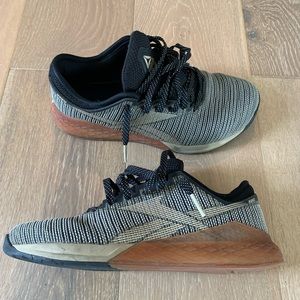 Reebok Nano 9. Men’s size 9. Black, white and gum
